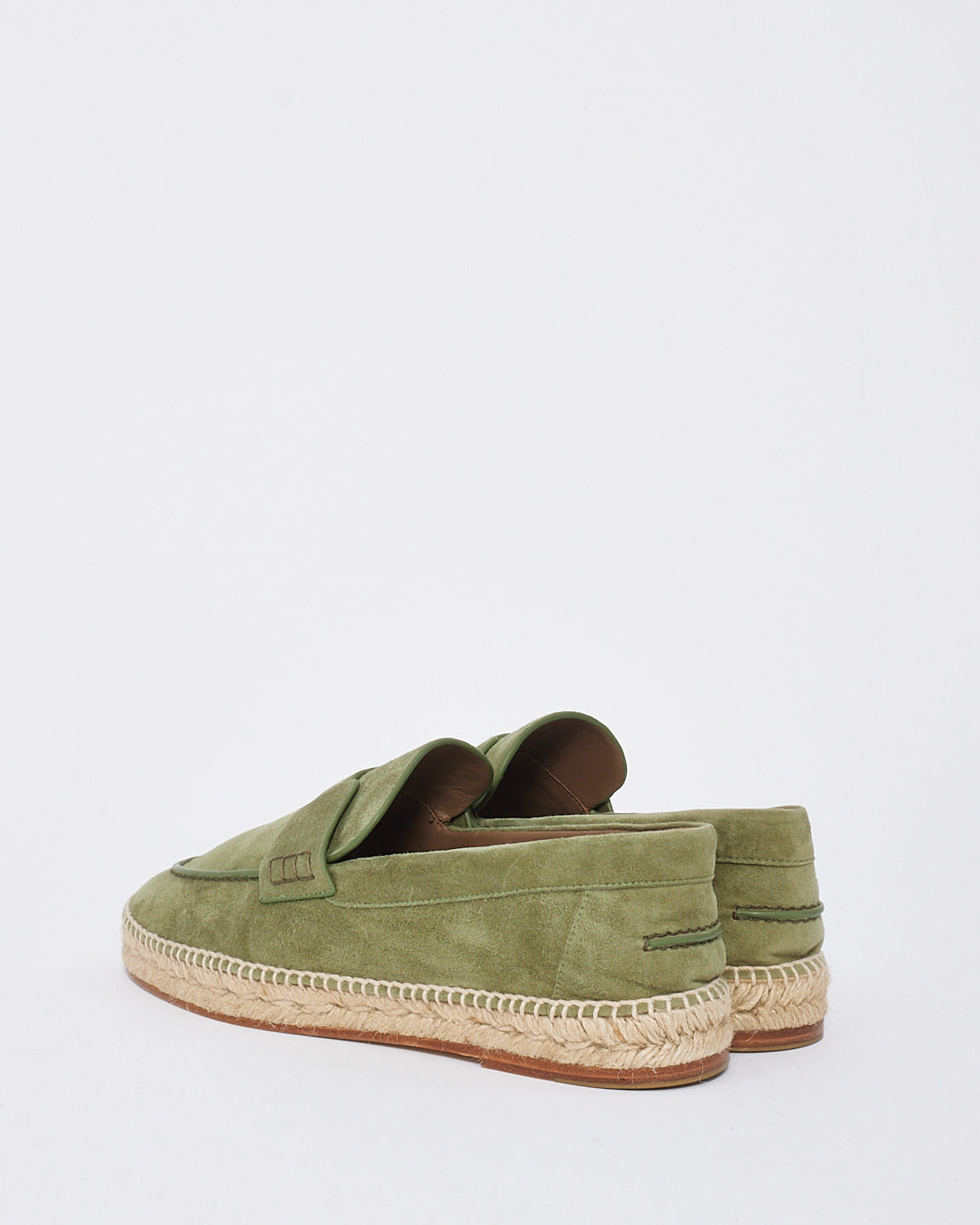 Hermès Green Suede Trip Espadrilles - 40