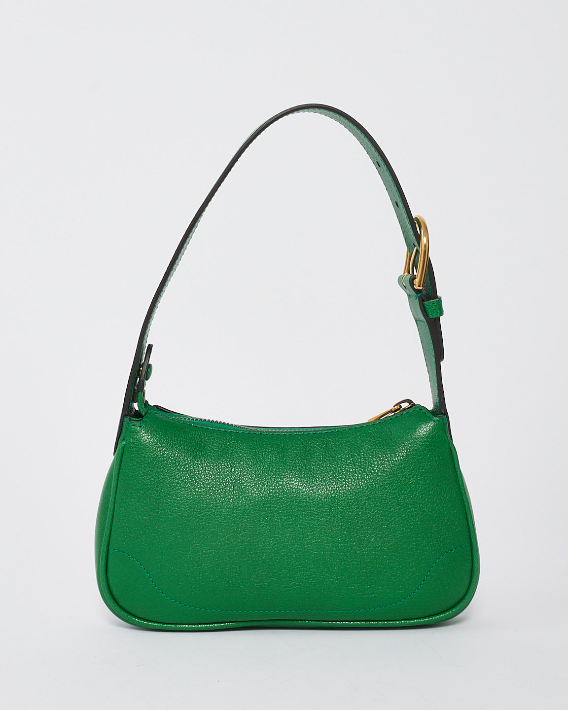 Gucci Green Leather Aphrodite Mini Shoulder Bag