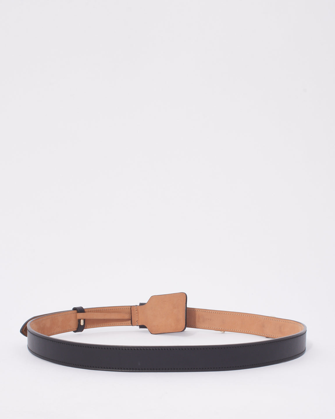 Gucci Black Leather Horsebit Belt - 90/36