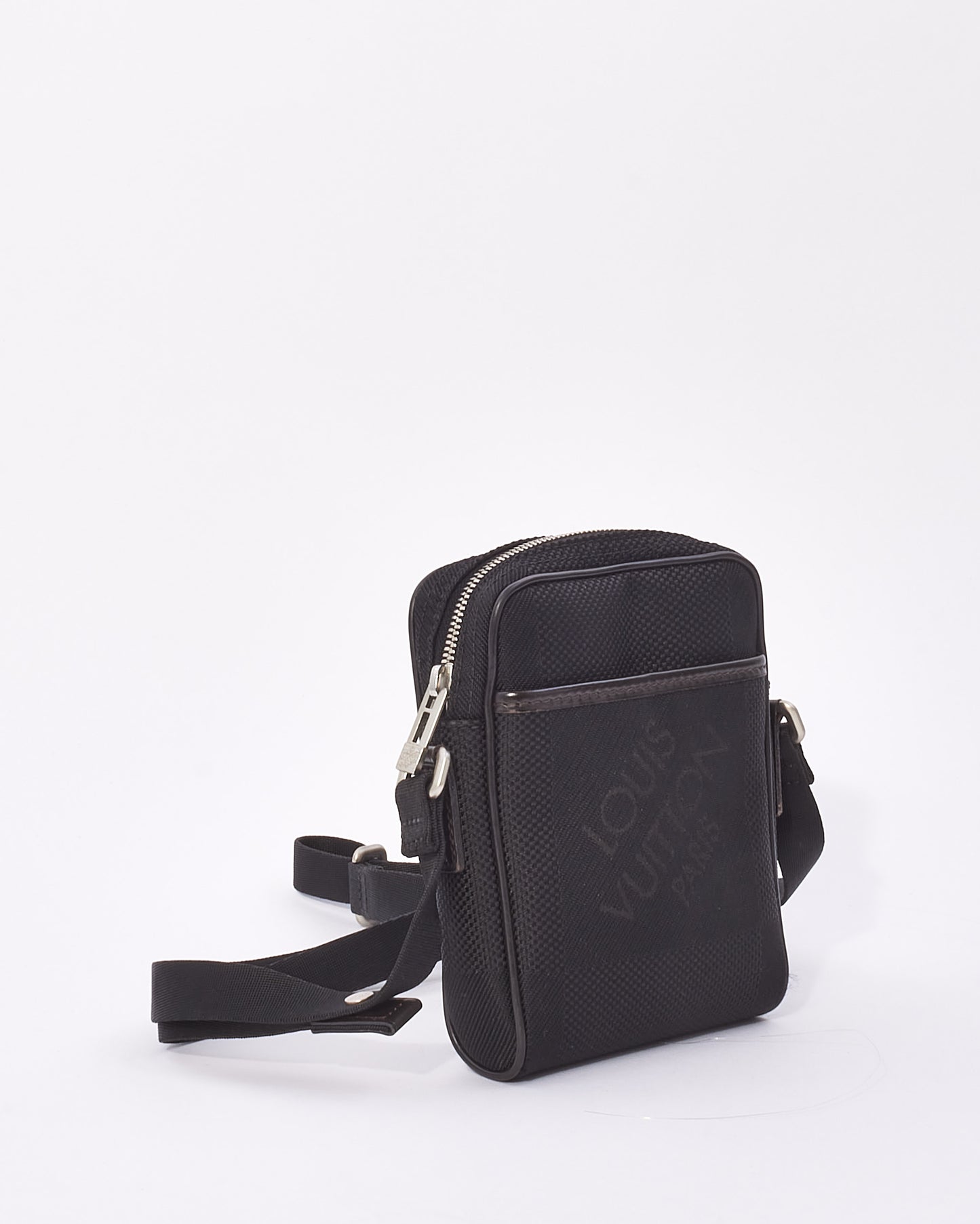 Louis Vuitton Black Fabric Citadin Mini Crossbody Bag