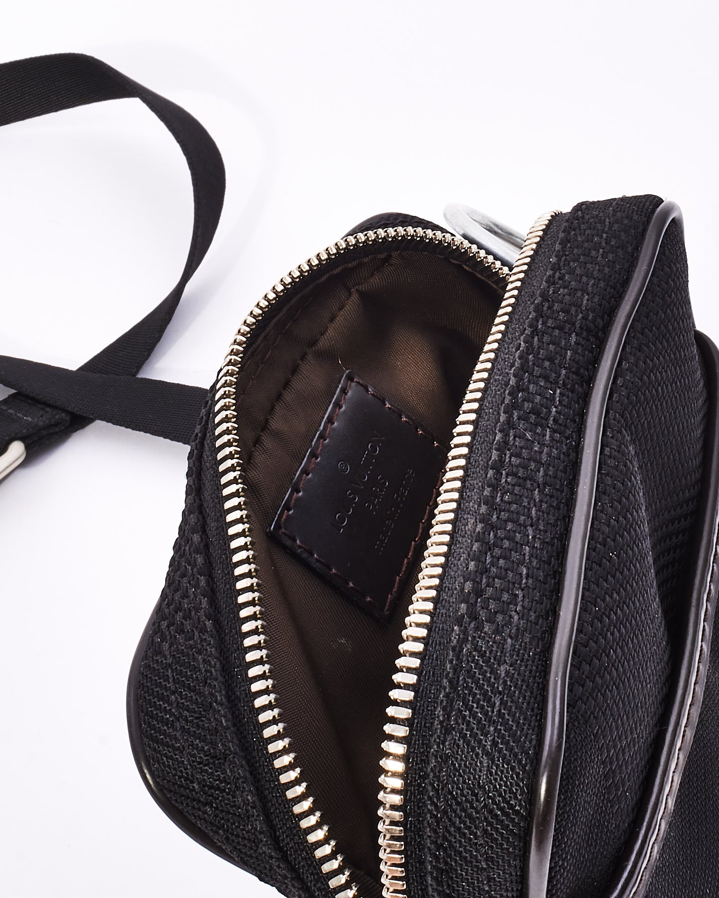 Louis Vuitton Black Fabric Citadin Mini Crossbody Bag