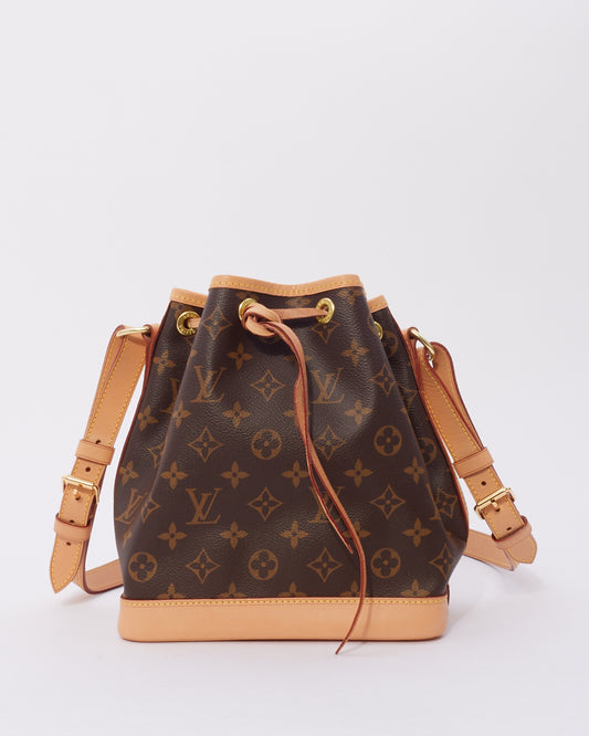 Louis Vuitton Monogram Canvas Noé BB Bucket Bag