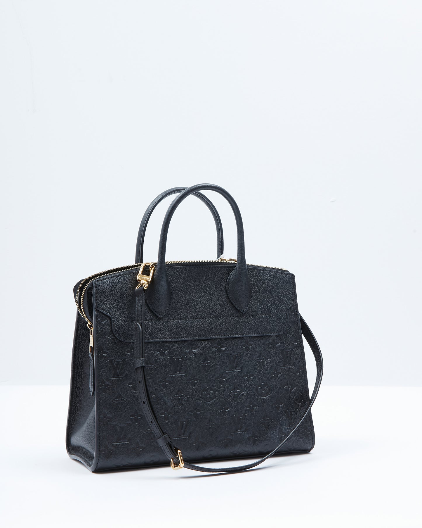 Sac Louis Vuitton Monogram Empreinte Pont Neuf MM noir