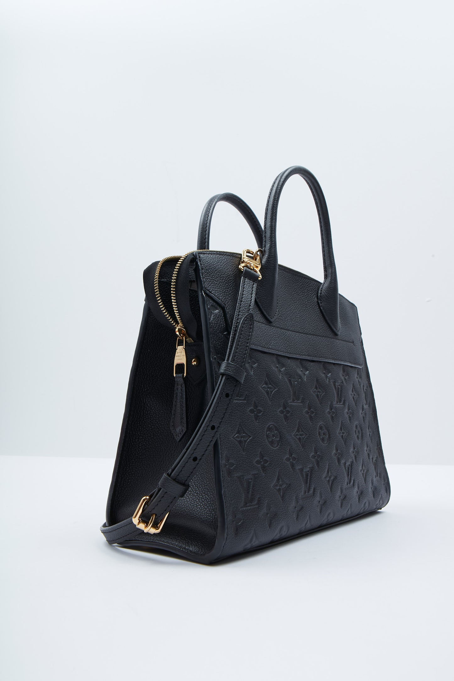 Sac Louis Vuitton Monogram Empreinte Pont Neuf MM noir