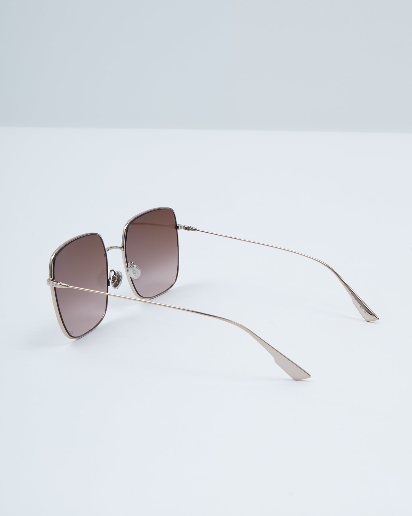 Lunettes de soleil Dior Stellaire1 carrées à verres marron