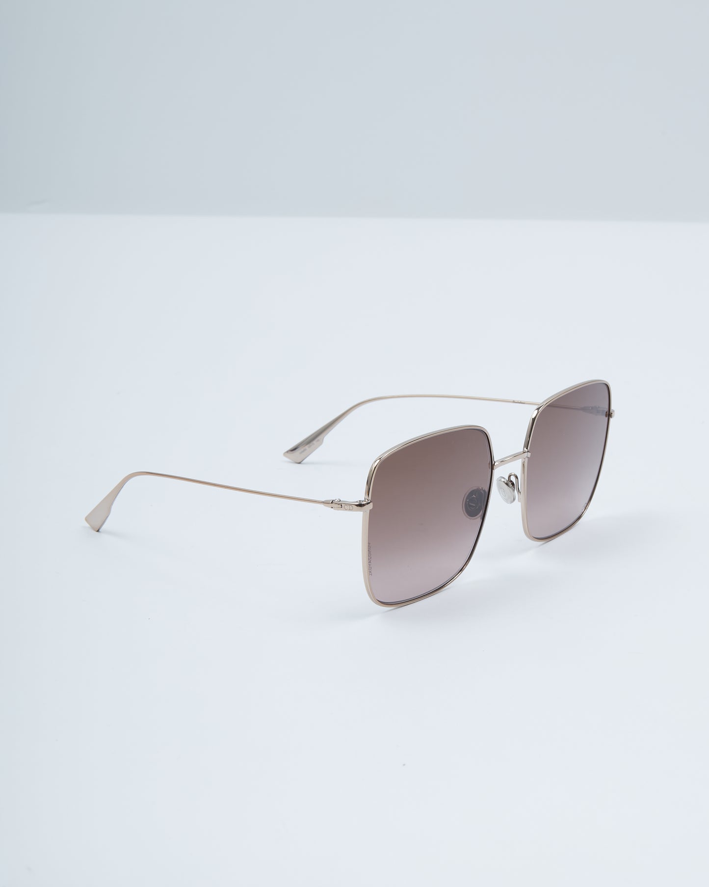 Lunettes de soleil Dior Stellaire1 carrées à verres marron