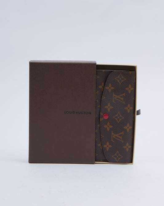 Portefeuille Emilie en toile monogram Louis Vuitton