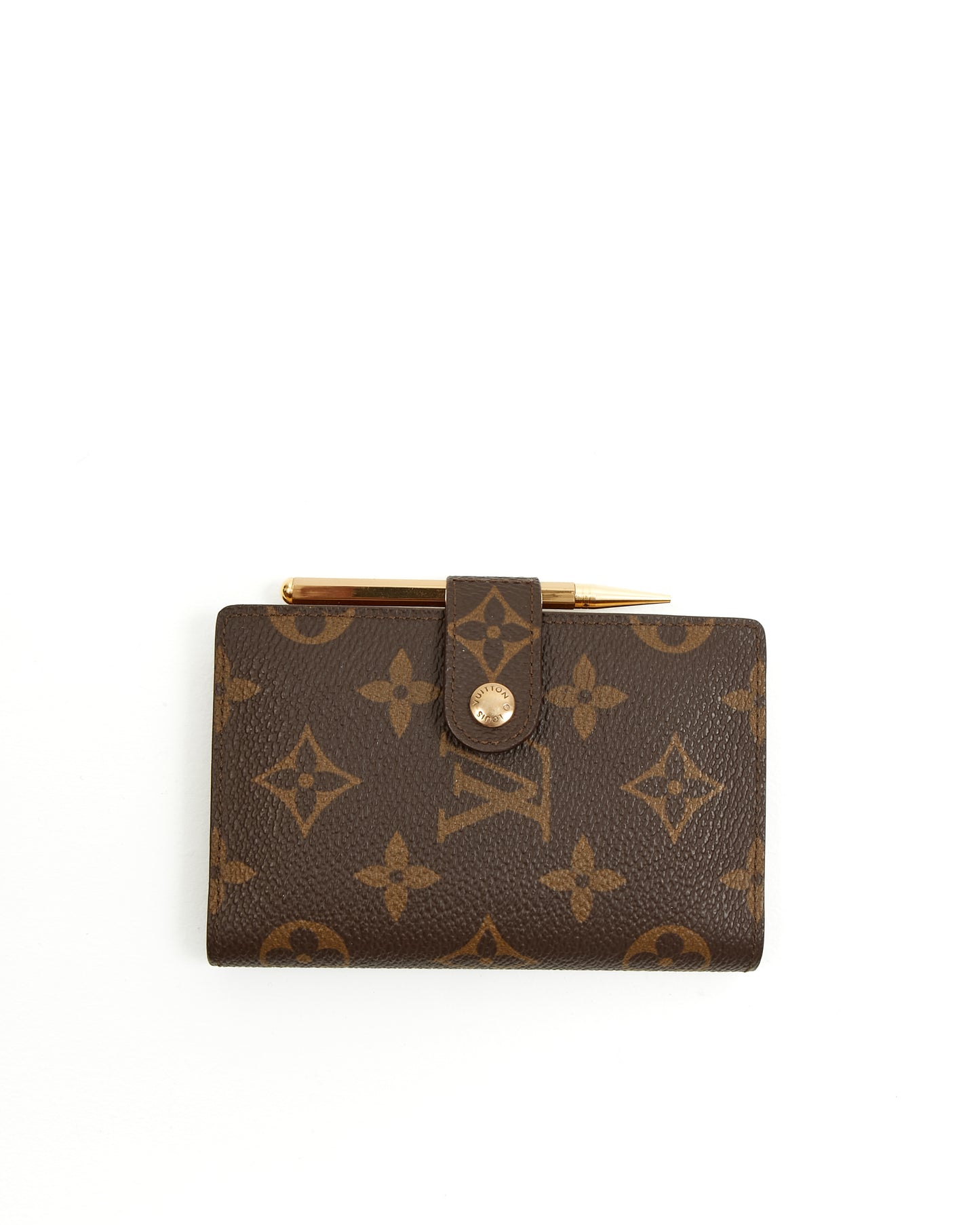 Mini agenda en toile monogram vintage Louis Vuitton