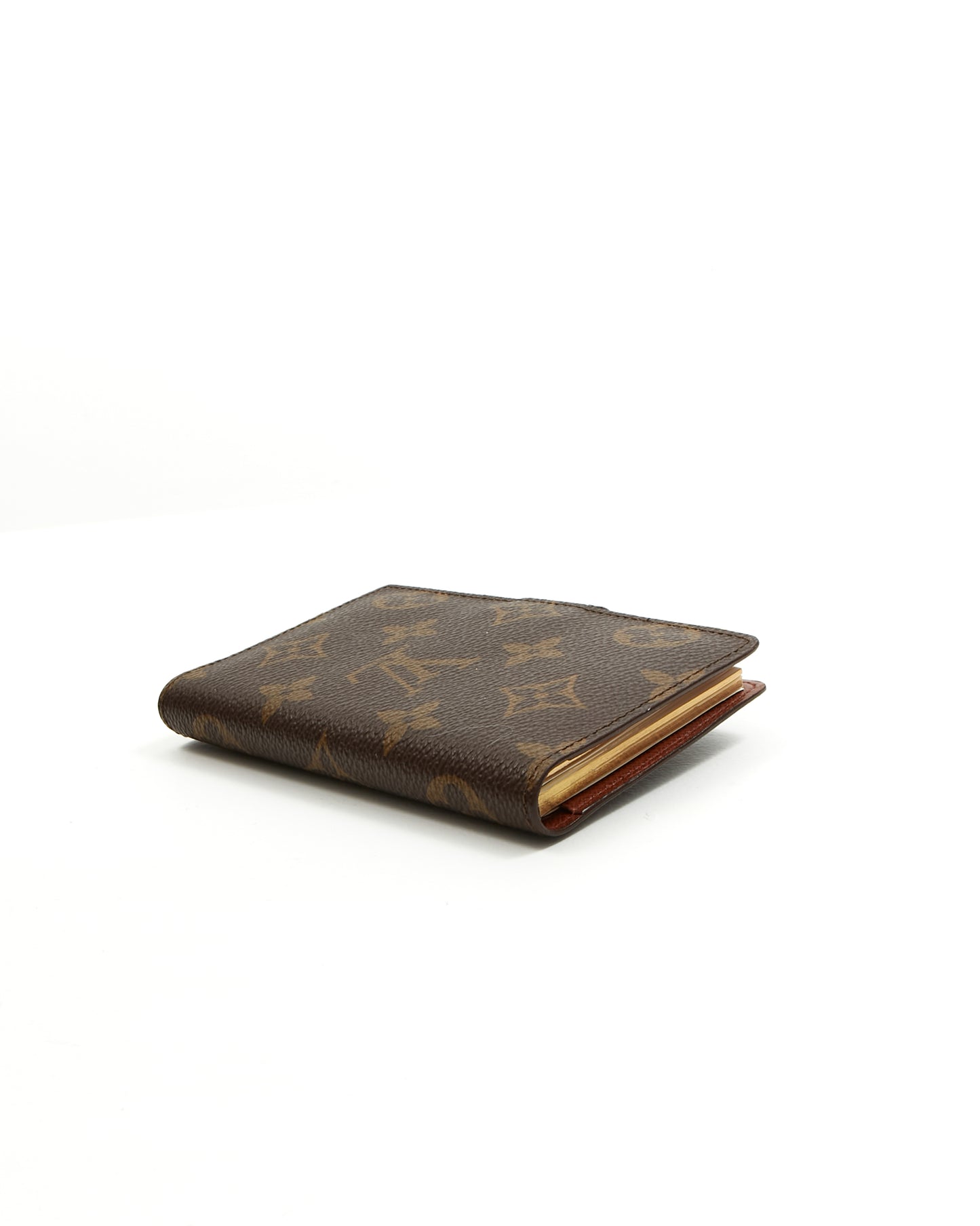 Mini agenda en toile monogram vintage Louis Vuitton