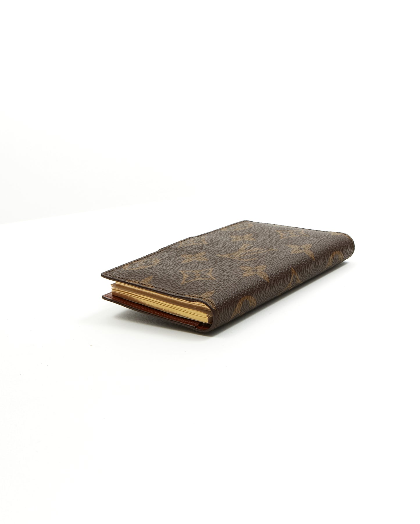 Mini agenda en toile monogram vintage Louis Vuitton