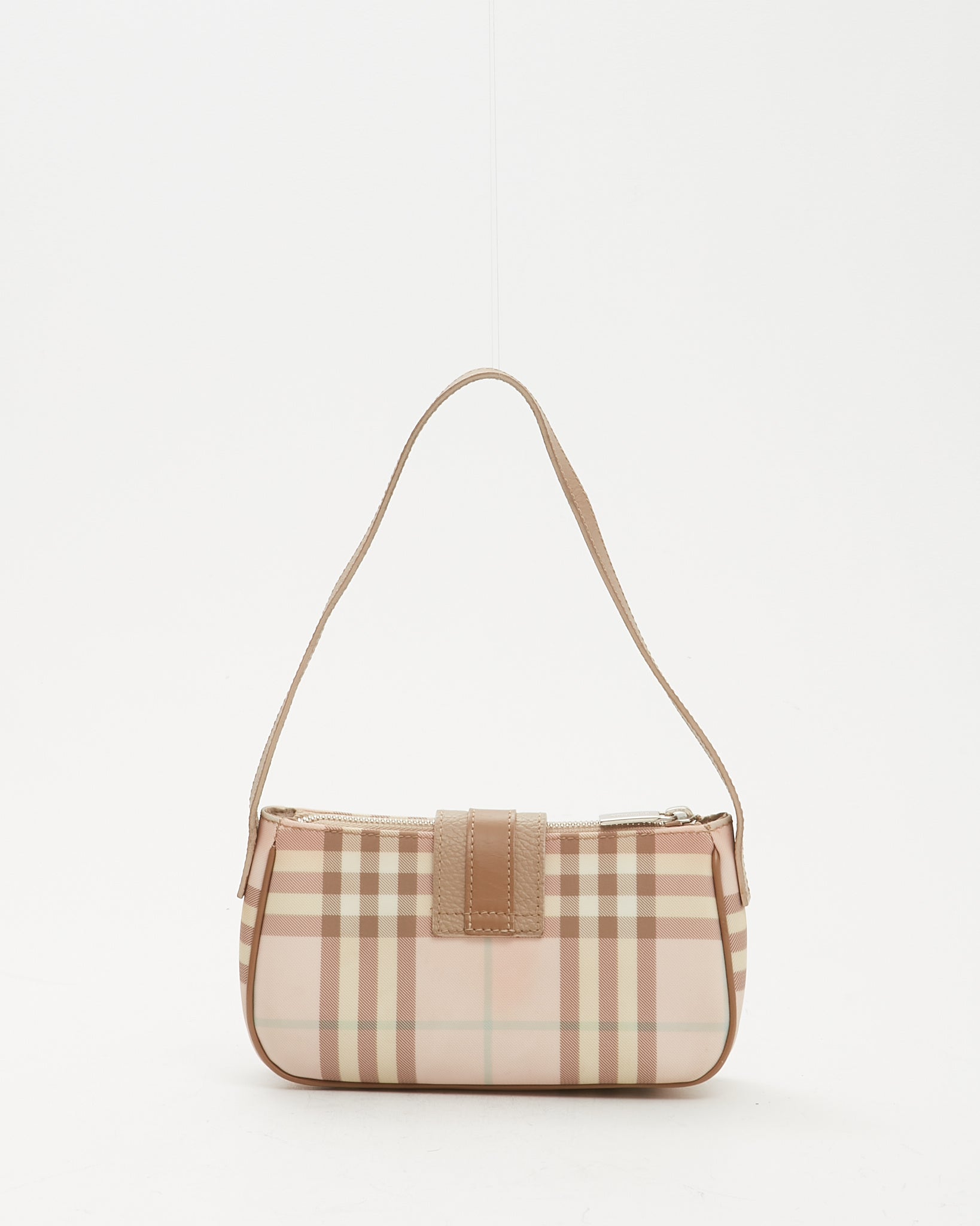 Burberry Pink Nova Check Shoulder Bag