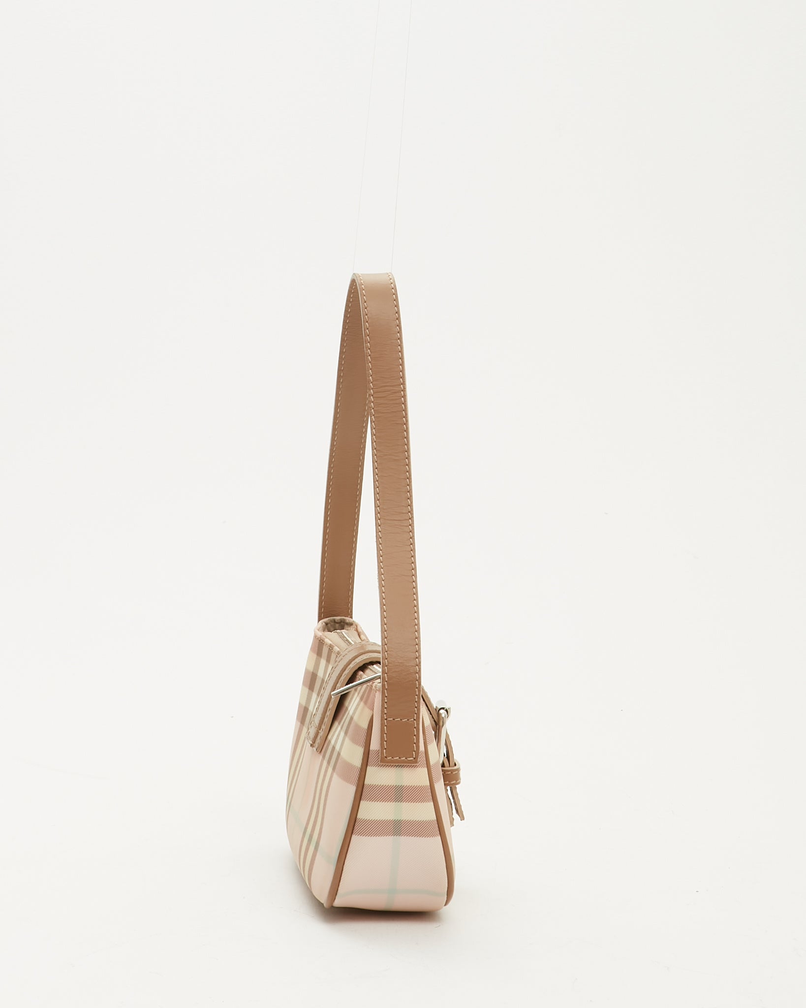 Burberry Pink Nova Check Shoulder Bag