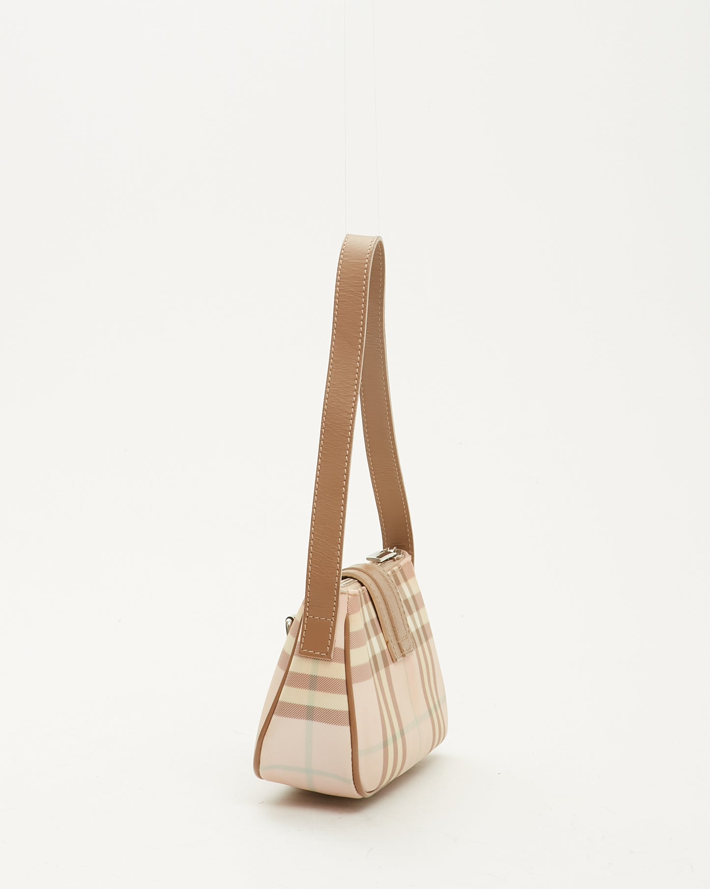 Burberry Pink Nova Check Shoulder Bag