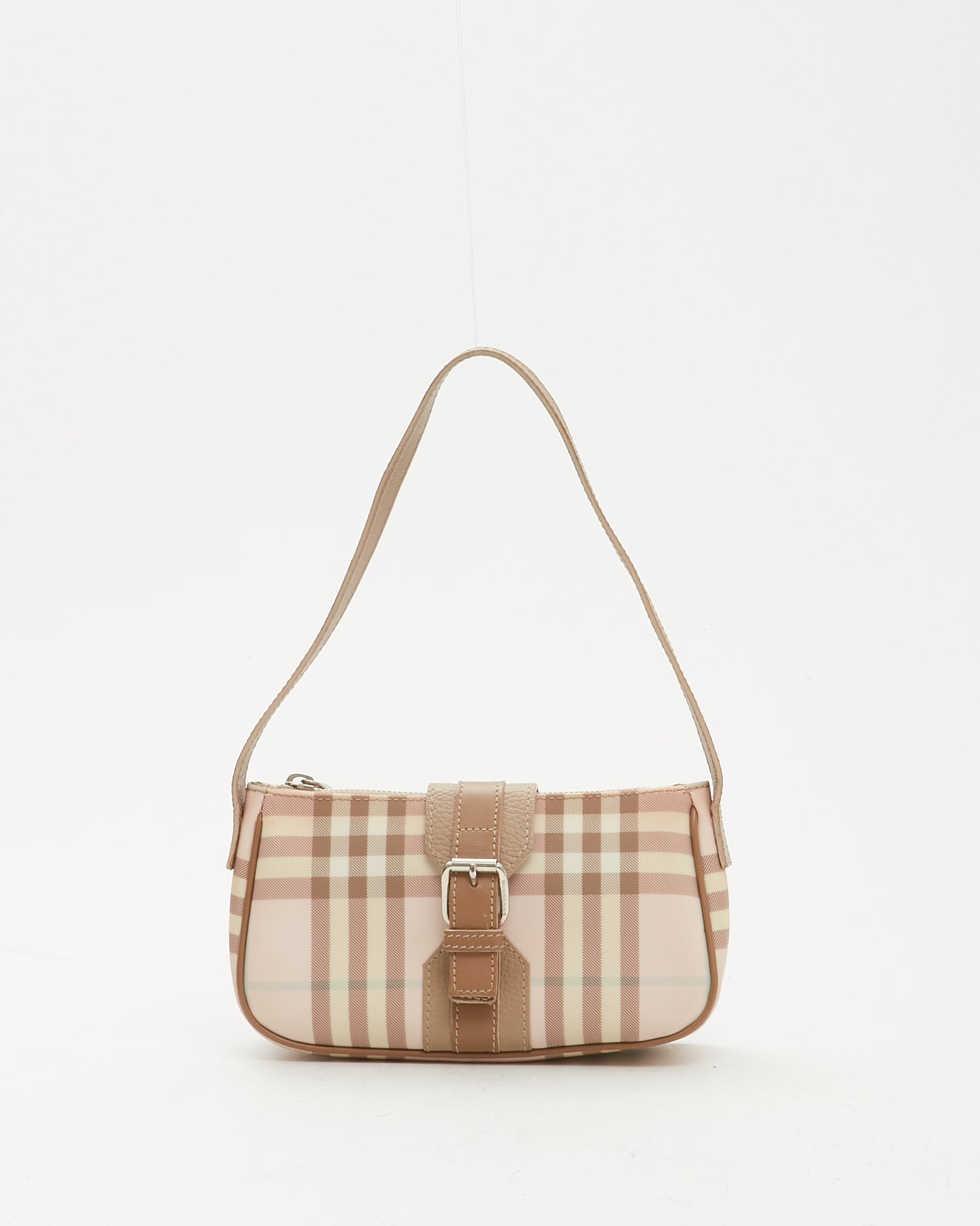 Burberry Pink Nova Check Shoulder Bag