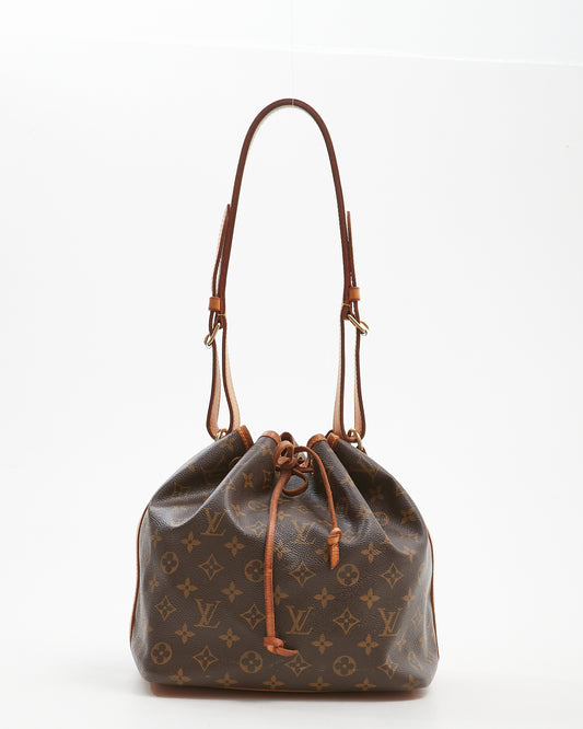 Louis Vuitton Monogram Canvas Petit Noé Bucket Bag