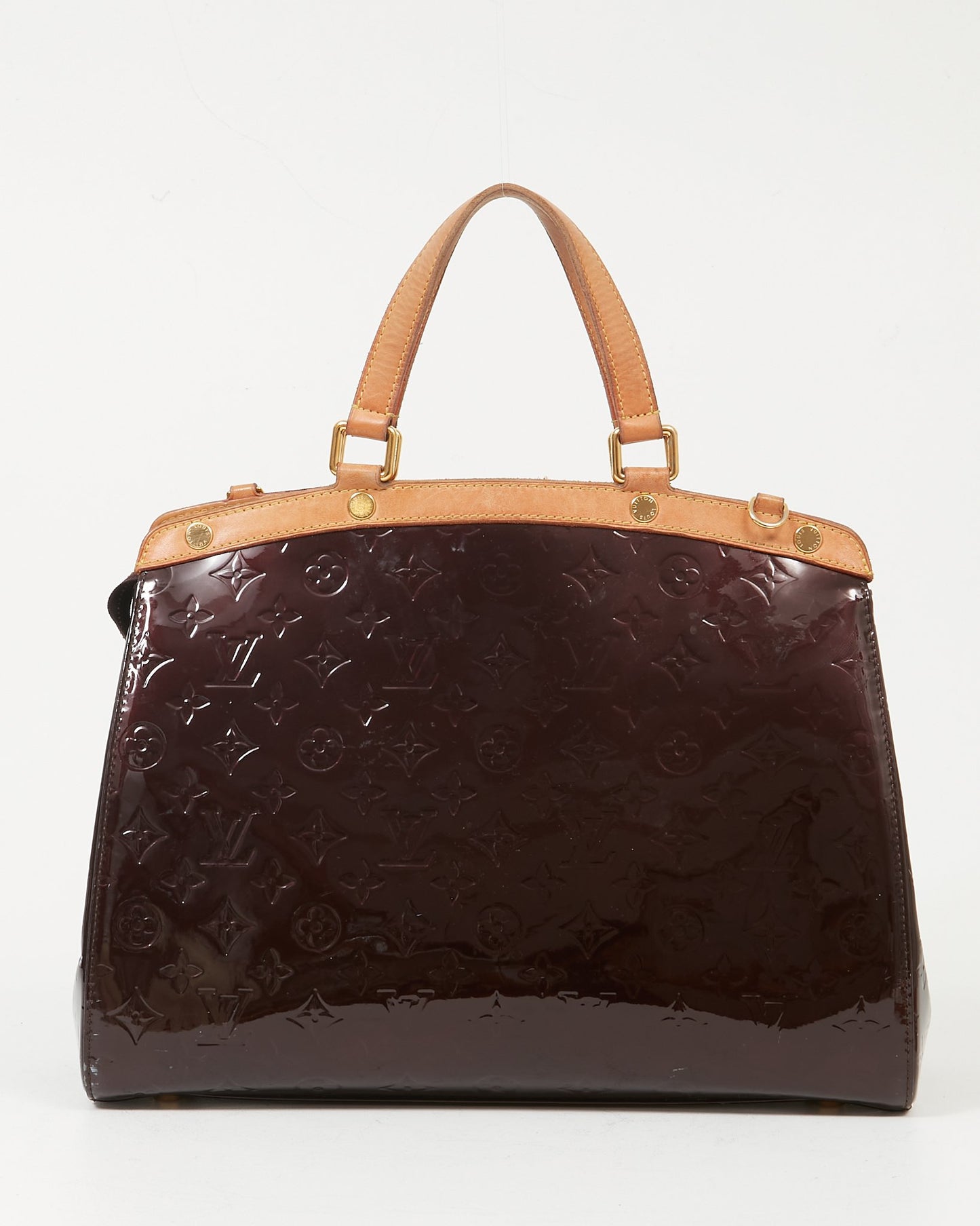 Louis Vuitton Amarante Vernis Brea GM Bag