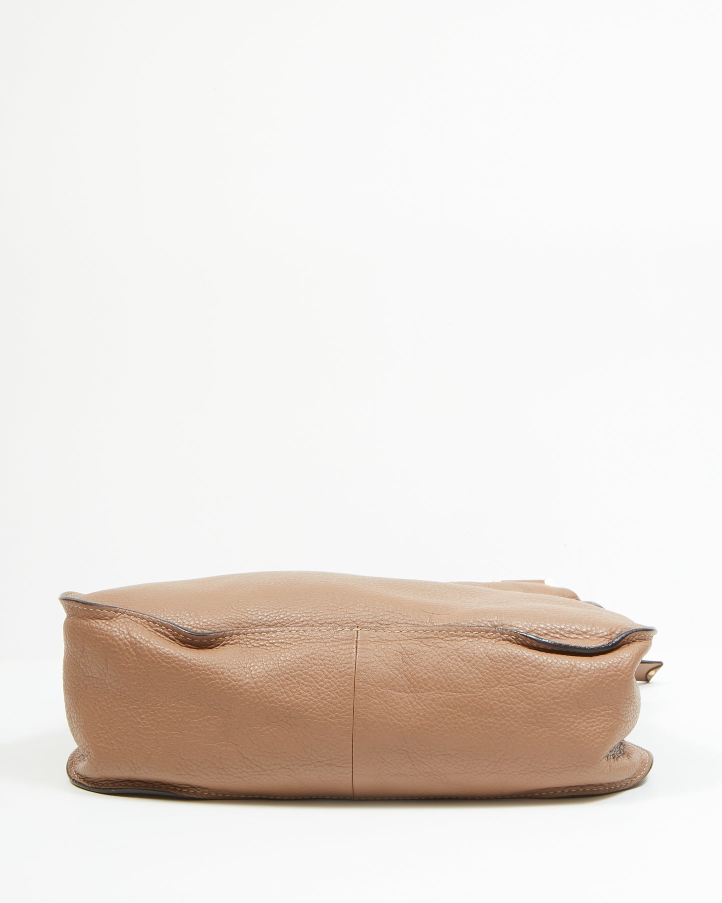 Chloe Tan Leather Marcie Crossbody Bag