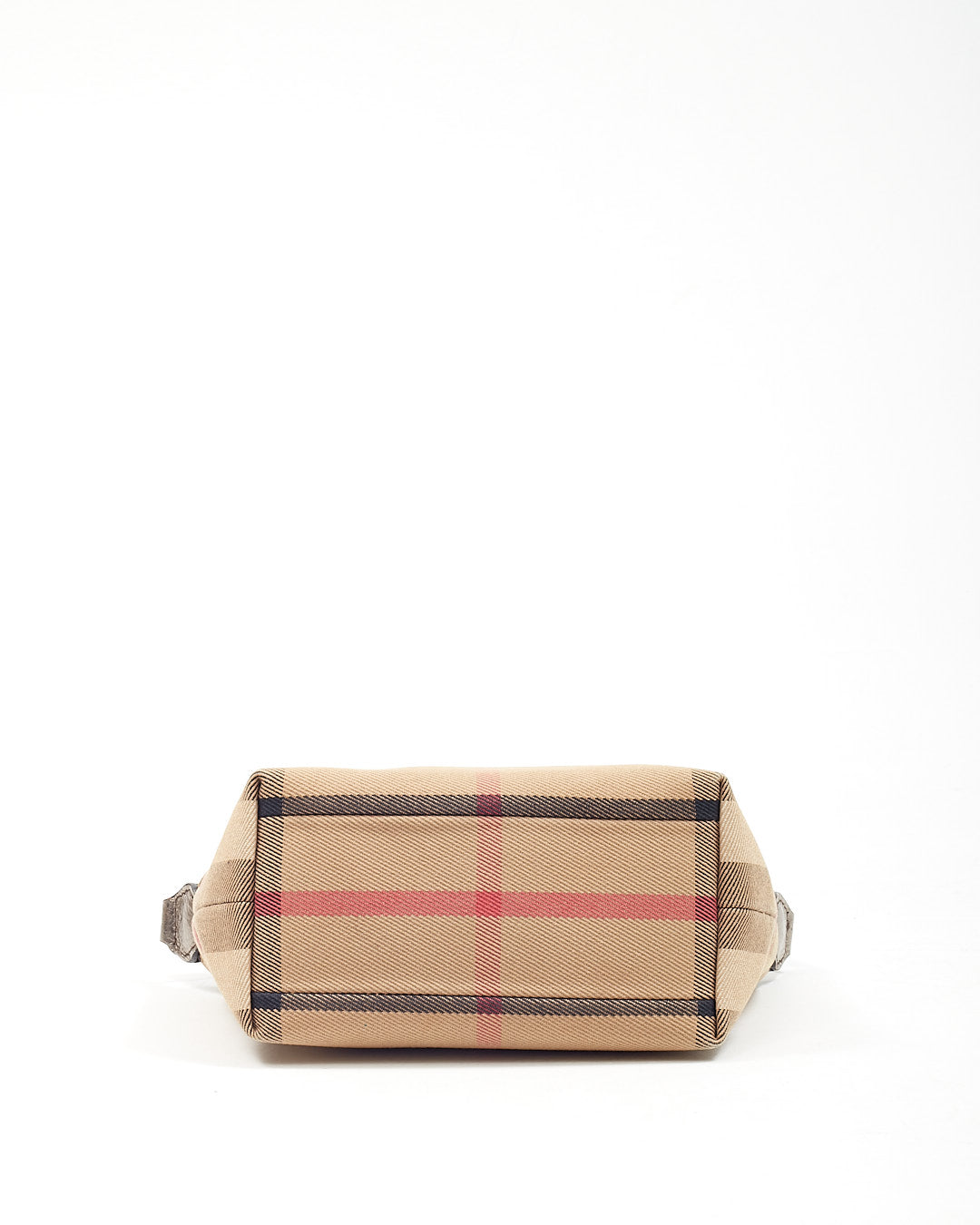 Burberry Plaid Canvas Pouch selling