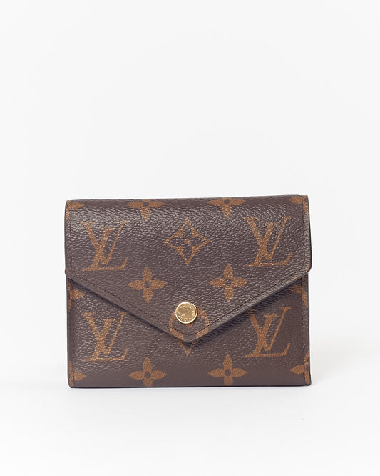 Louis Vuitton Monogram Coated Canvas Victorine Wallet