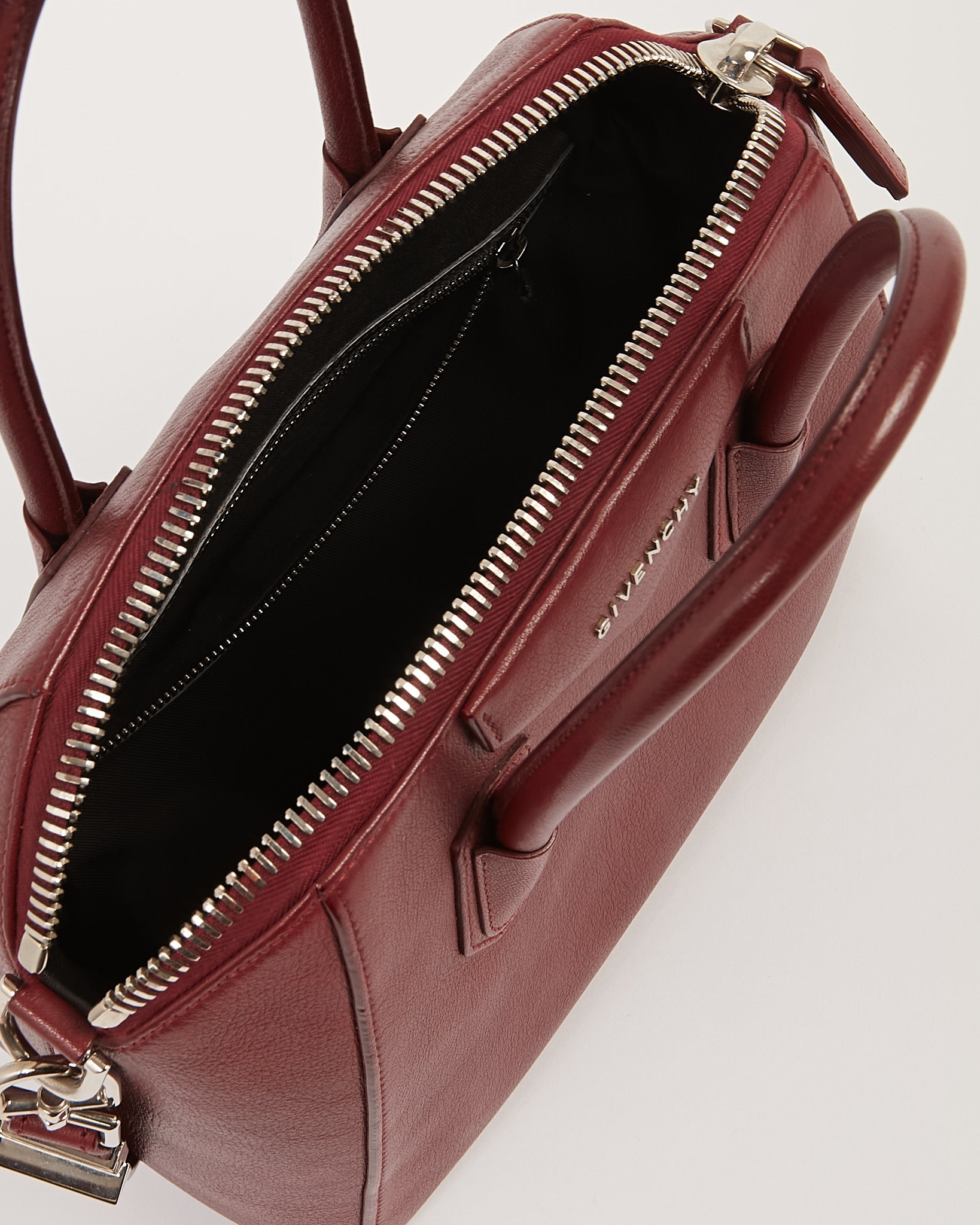 Givenchy antigona mini burgundy best sale