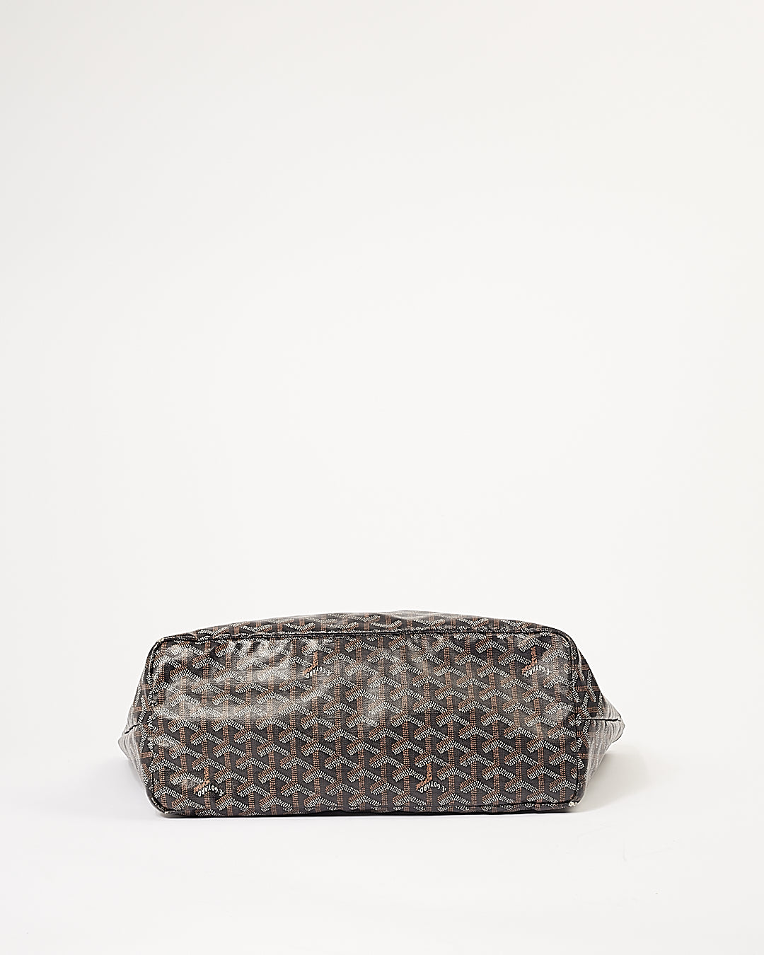 Goyard Black Goyardine St.Louis PM Tote Bag With Pouch