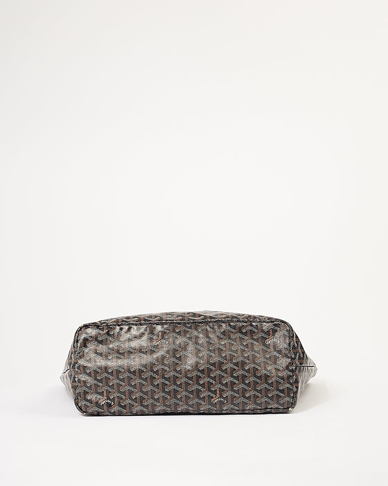 Goyard Black Goyardine St.Louis PM Tote Bag With Pouch – RETYCHE