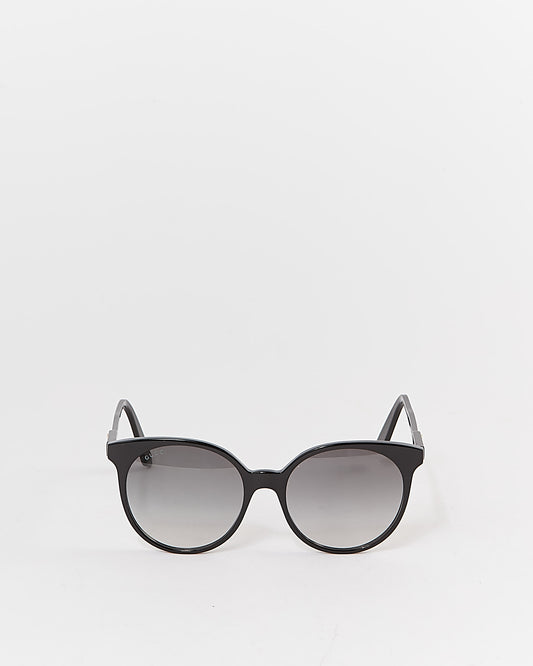 Lunettes de soleil œil de chat noires Gucci GG0488S