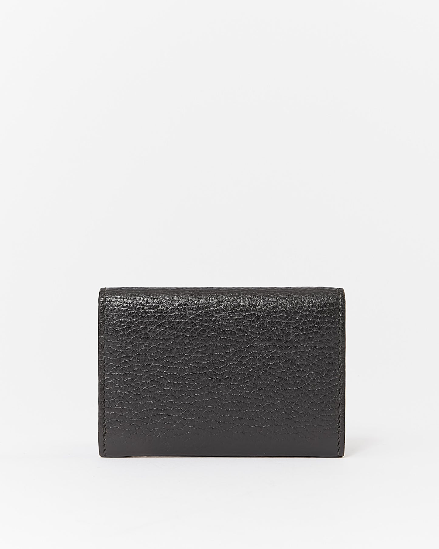 Porte-cartes pliable GG Marmont noir Gucci