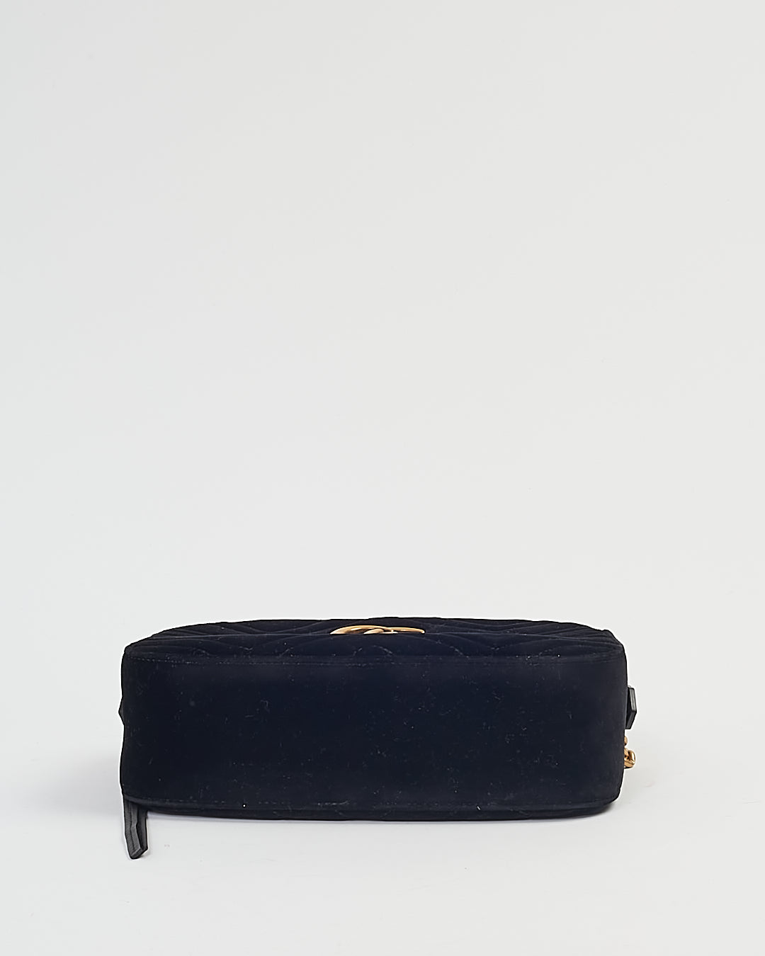 Gucci Petit sac à bandoulière Marmont en velours noir