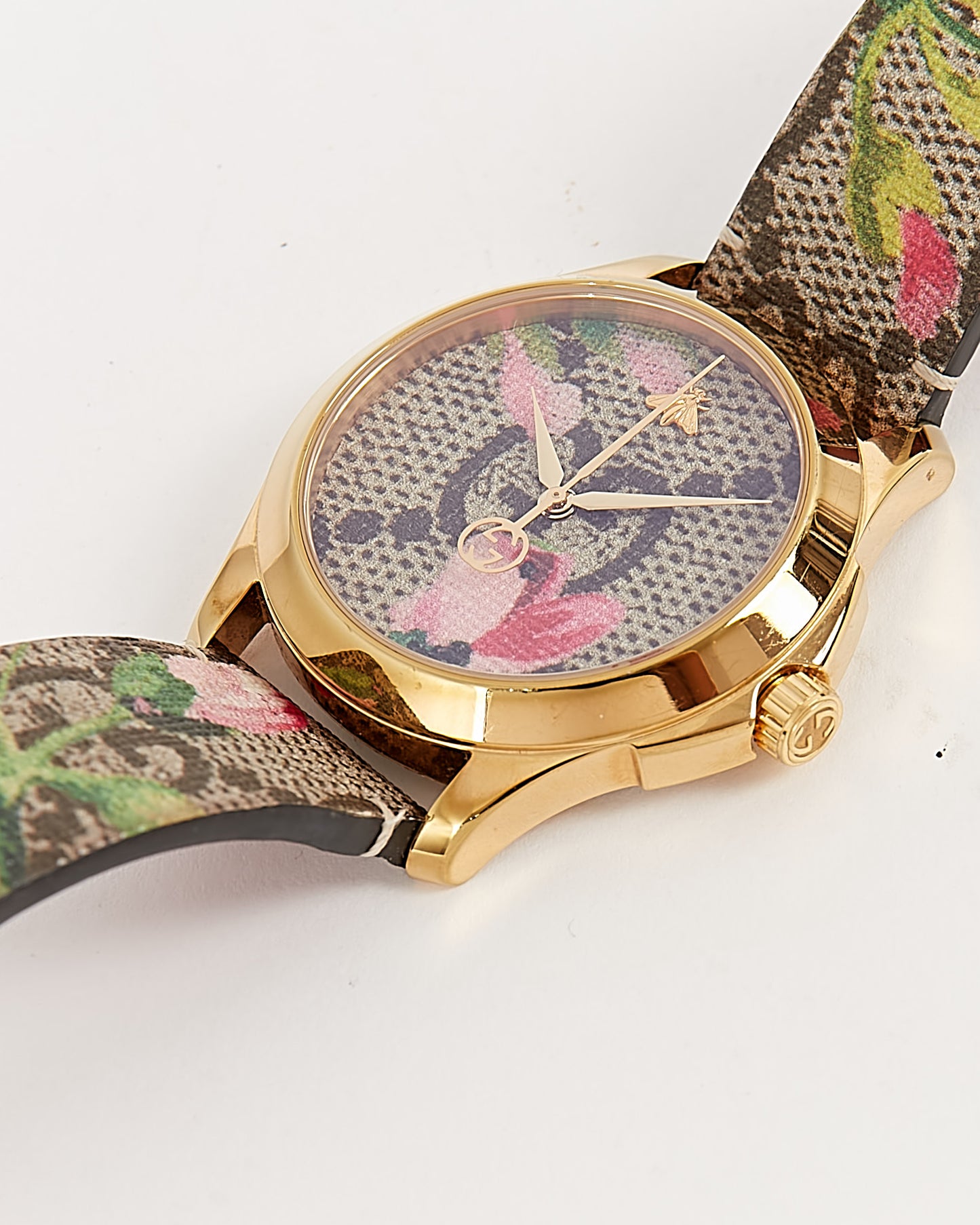 Montre en toile Gucci Blooms GG