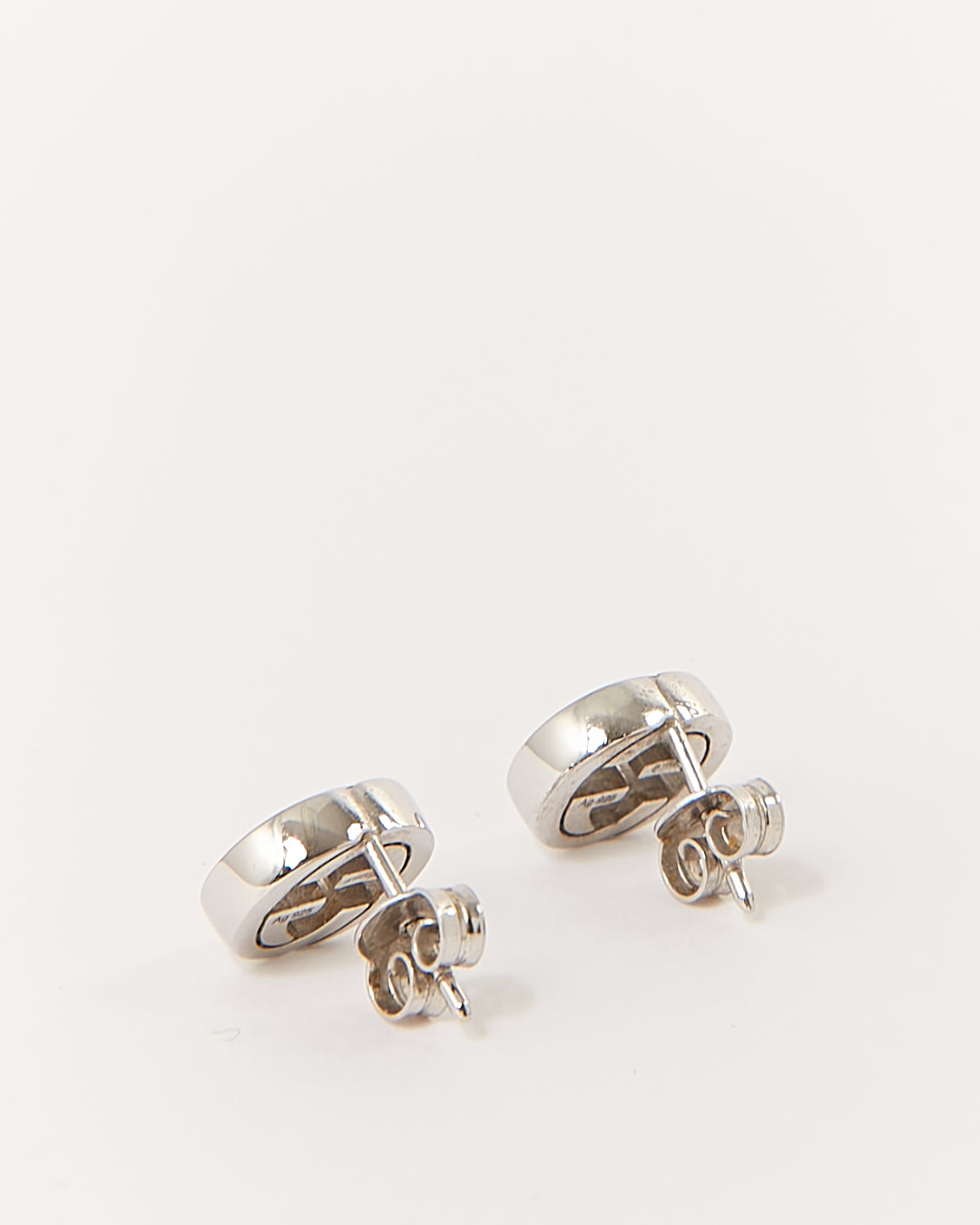 Boucles d'oreilles GG entrelacées en argent Gucci