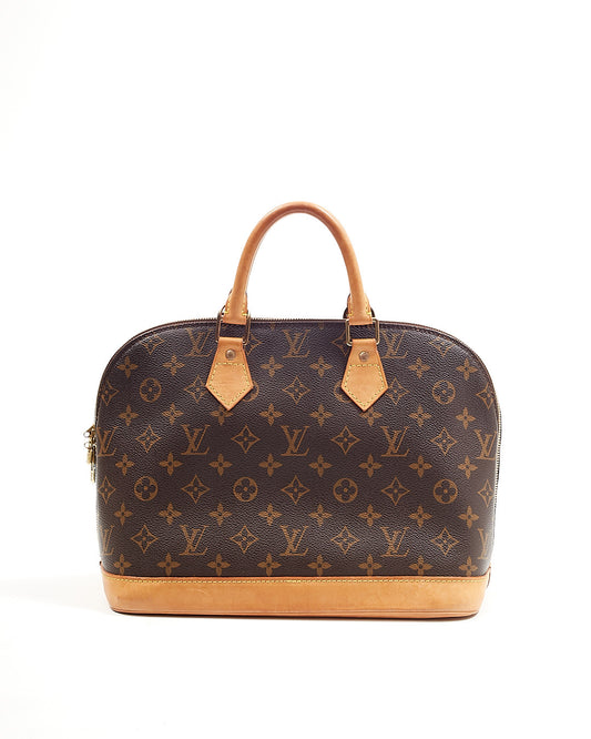 Louis Vuitton Monogram Canvas Alma PM Handbag