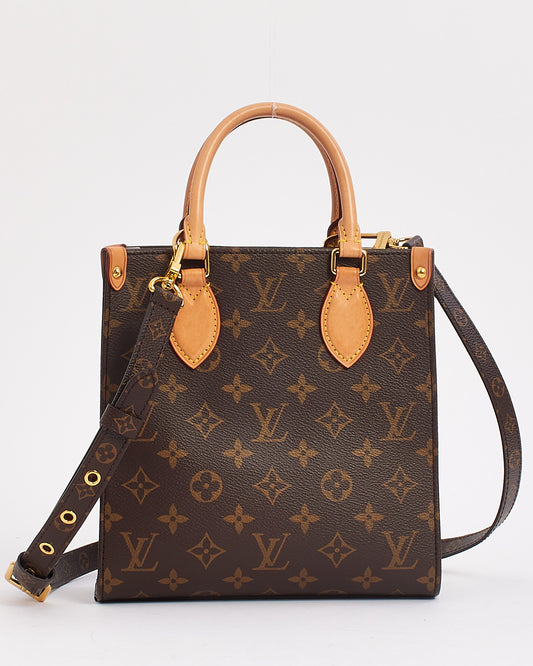 Louis Vuitton Monogram Canvas Sac Plat BB with Strap