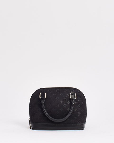 LOUIS VUITTON, Alma BB So Black in black patent leather at 1stDibs  alma  bb black, louis vuitton alma black bag, lv alma bb monogram with black  leather