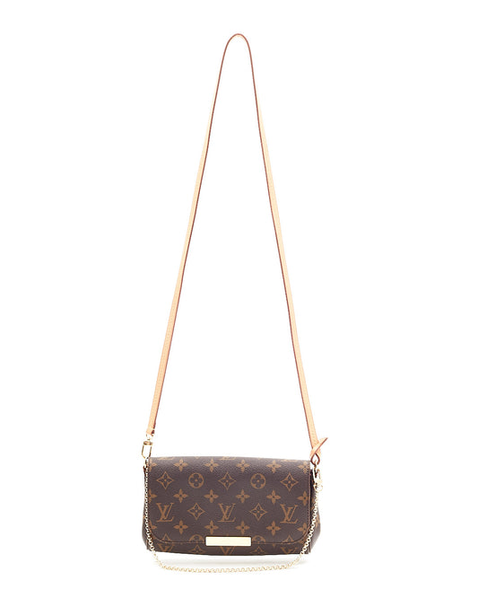 Louis Vuitton Monogram Canvas Favourite PM Crossbody Bag