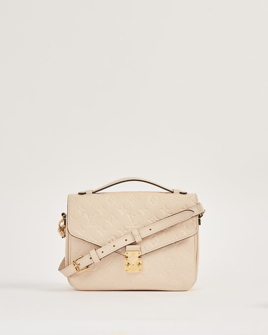 Louis Vuitton Sac Empreinte Monogram Pochette Metis Beige