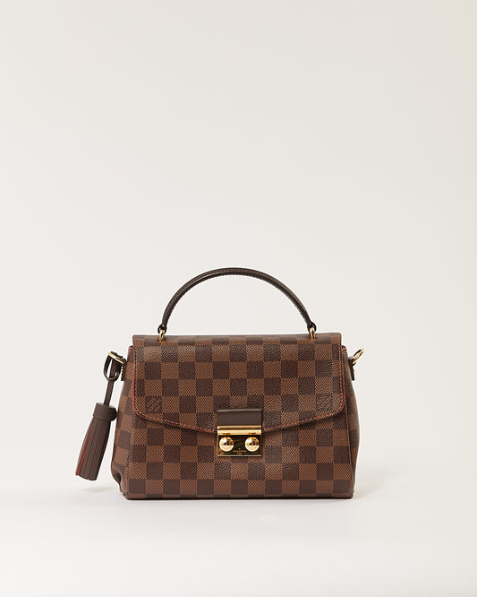 Louis Vuitton Damier Ebene Canvas Croisette Bag