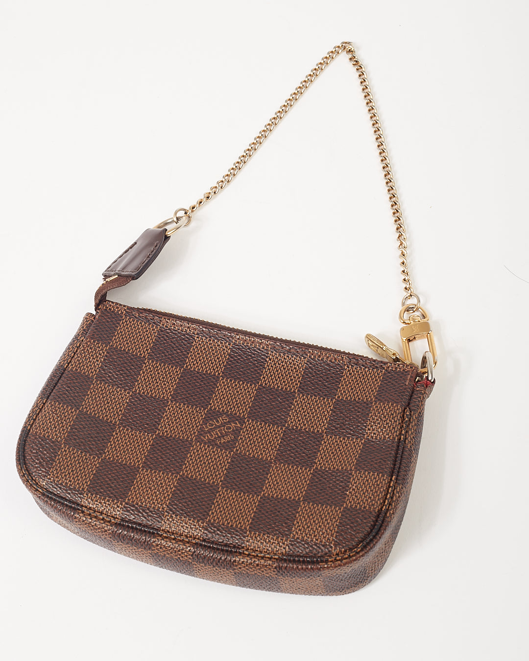 Louis Vuitton Damier Ebene Canvas Mini Pochette Accesoires