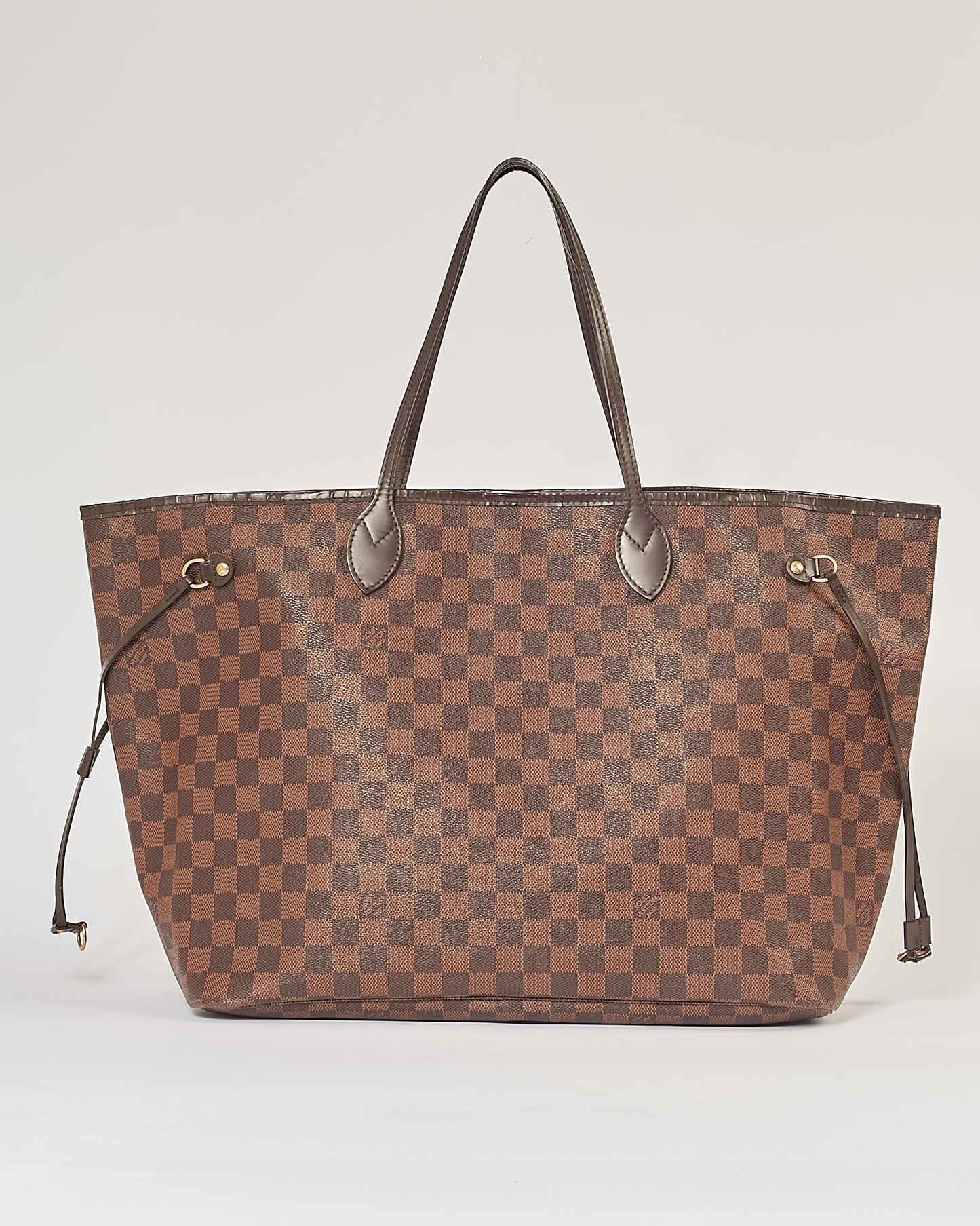 Louis Vuitton Damier Ebene Canvas Neverfull GM Tote Bag NO POUCH