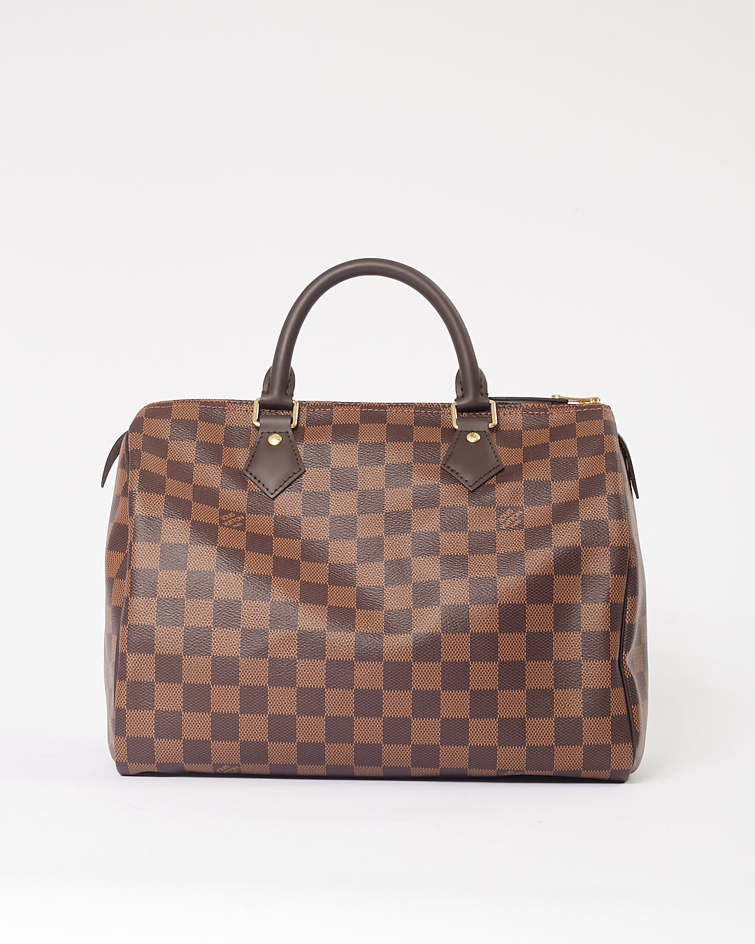 Louis Vuitton Damier Ebene Canvas Speedy 30 Bag