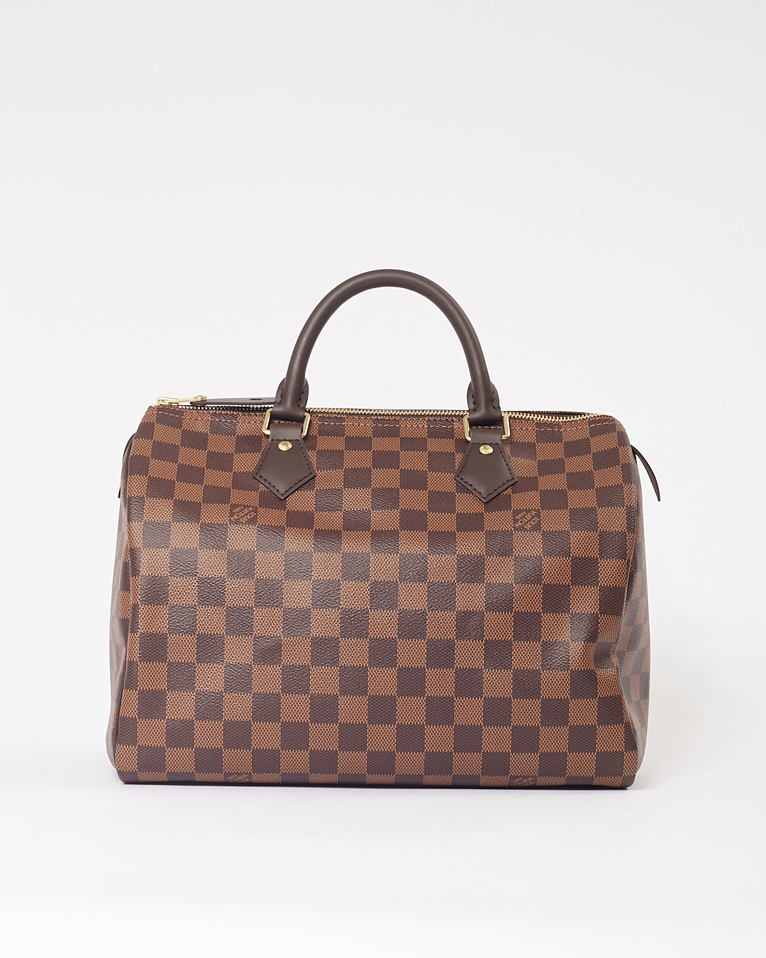 Louis Vuitton Damier Ebene Canvas Speedy 30 Bag