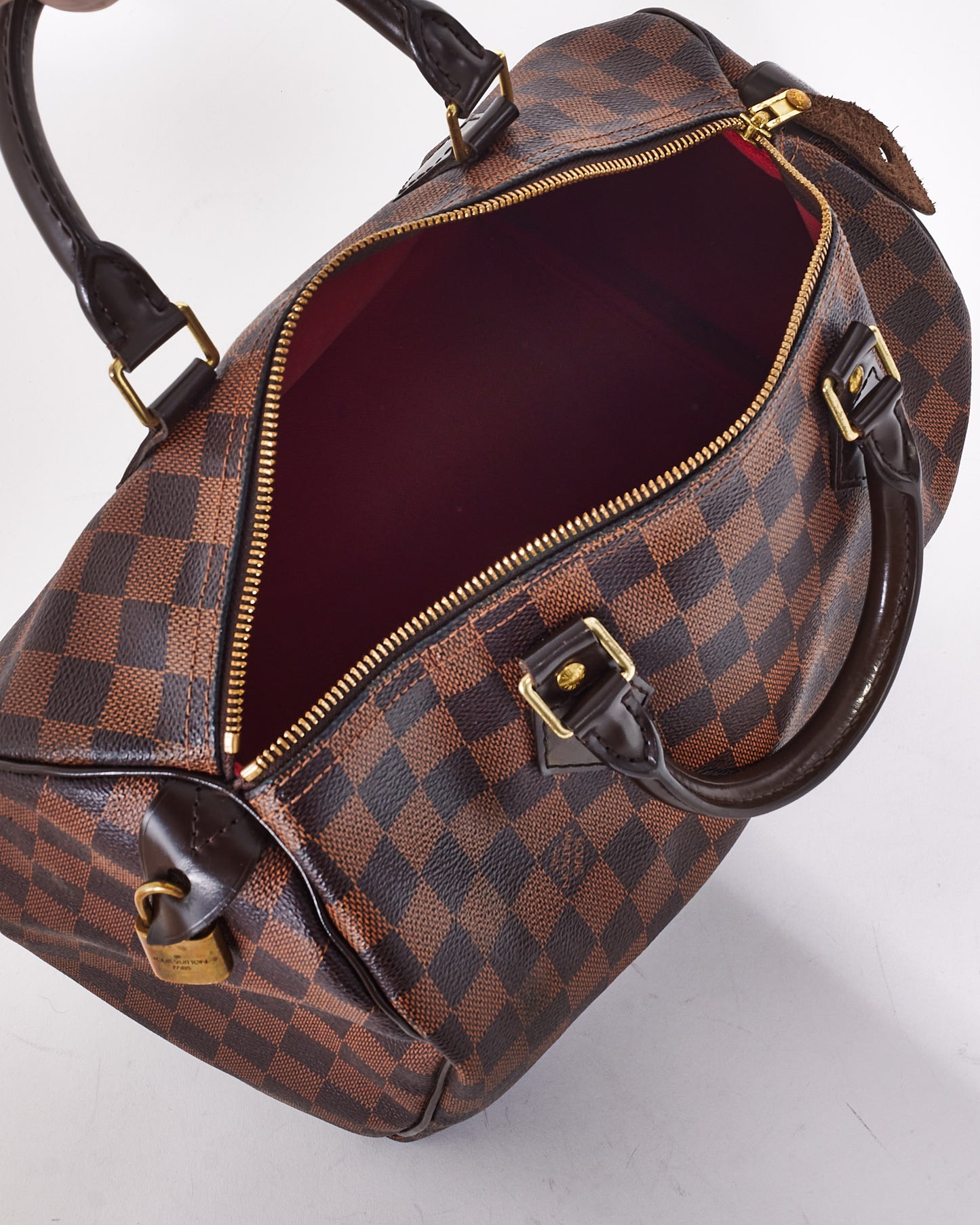 Louis Vuitton Damier Ebene Speedy 30 Bag