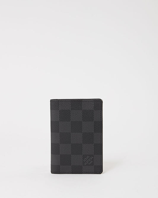 Organisateur de poche en toile enduite Louis Vuitton Damier Graphite