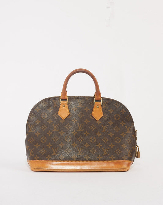 Louis Vuitton Monogram Canvas Alma PM Bag