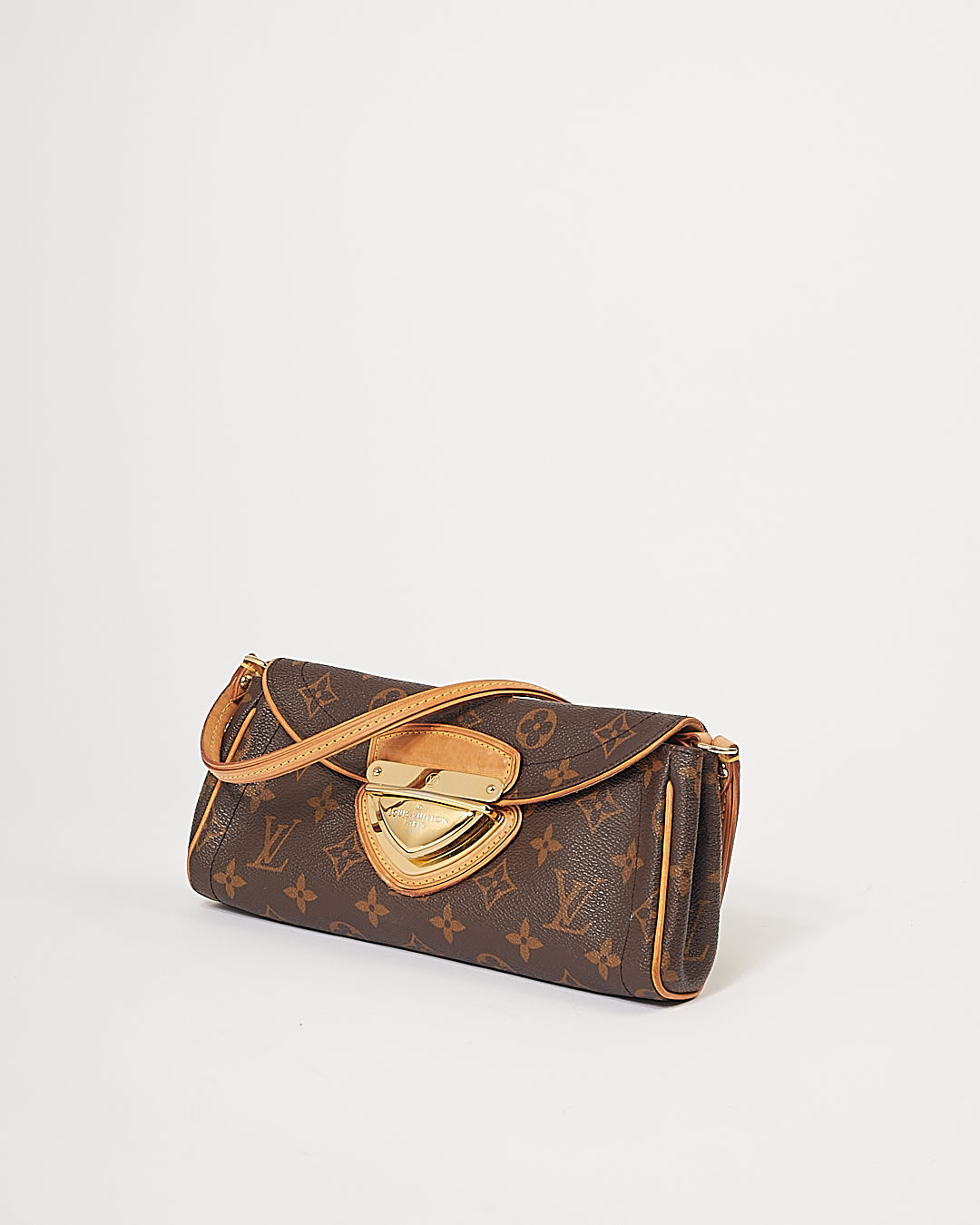 Louis Vuitton Monogram Canvas Beverly Shoulder Clutch Bag