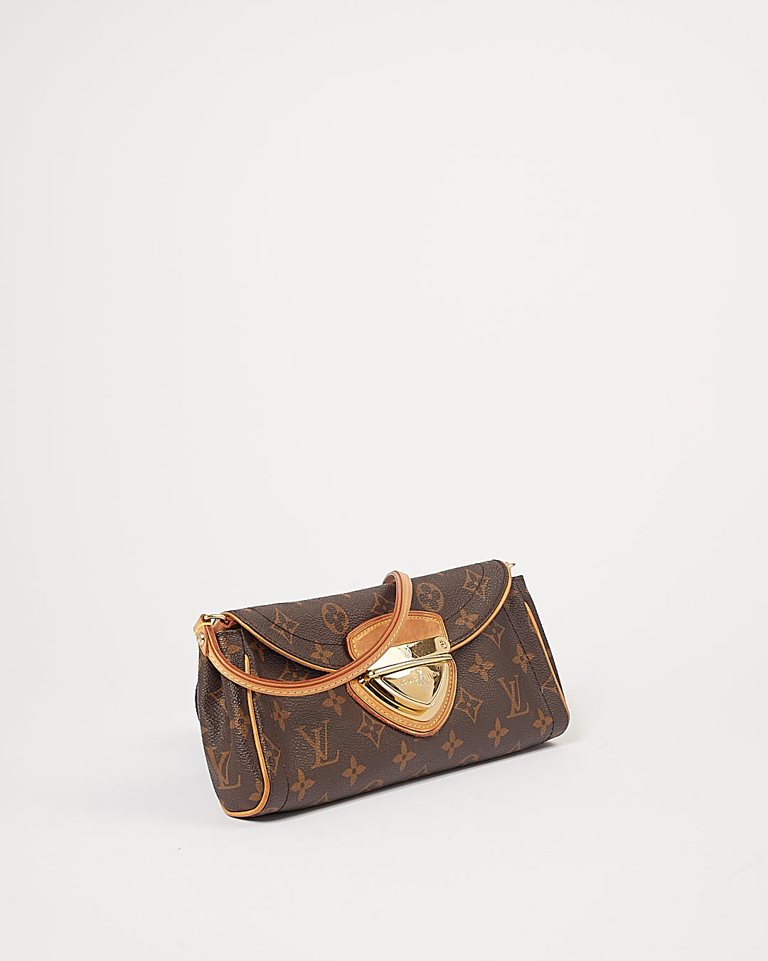 Louis Vuitton Monogram Canvas Beverly Shoulder Clutch Bag