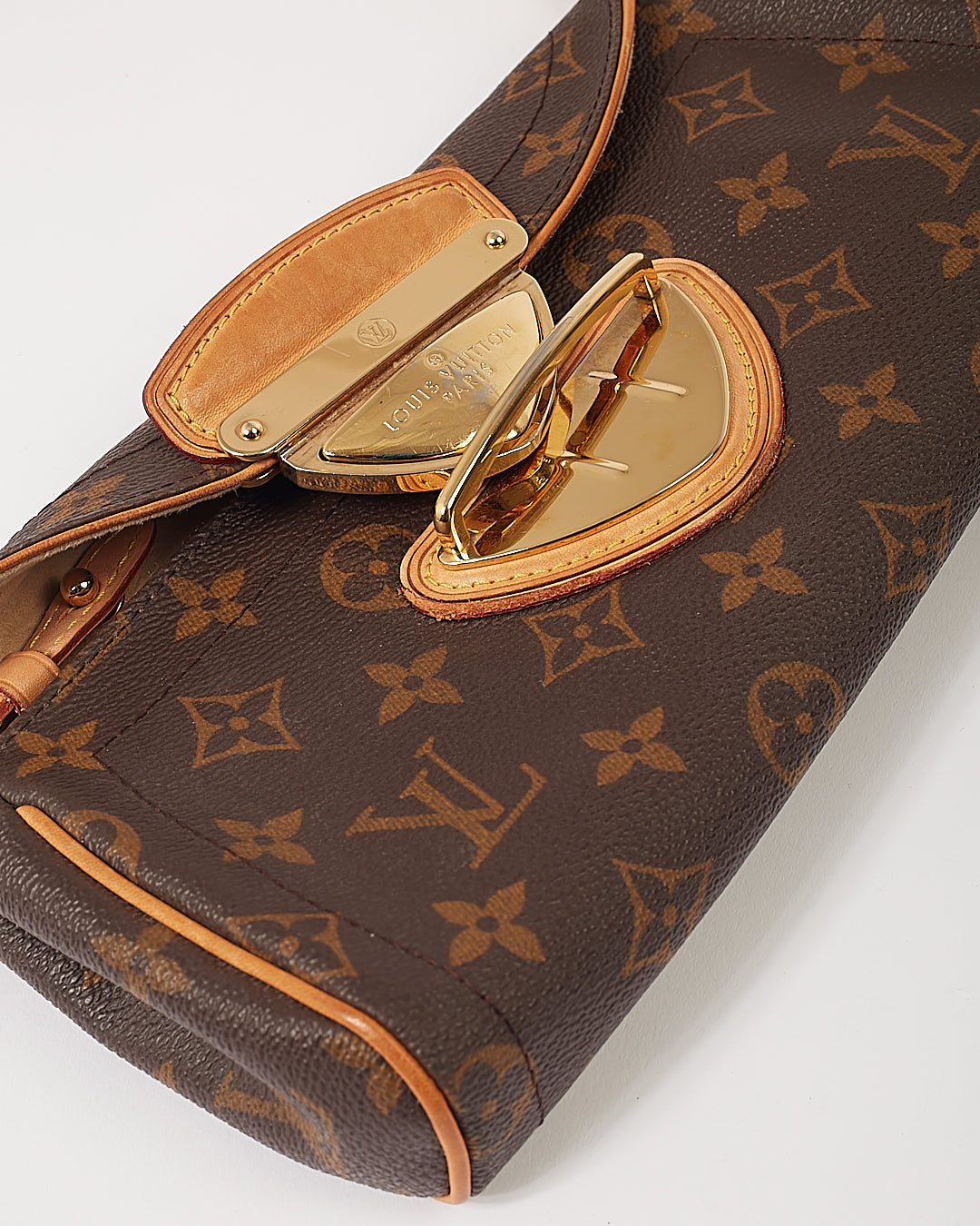 Louis Vuitton Monogram Canvas Beverly Shoulder Clutch Bag