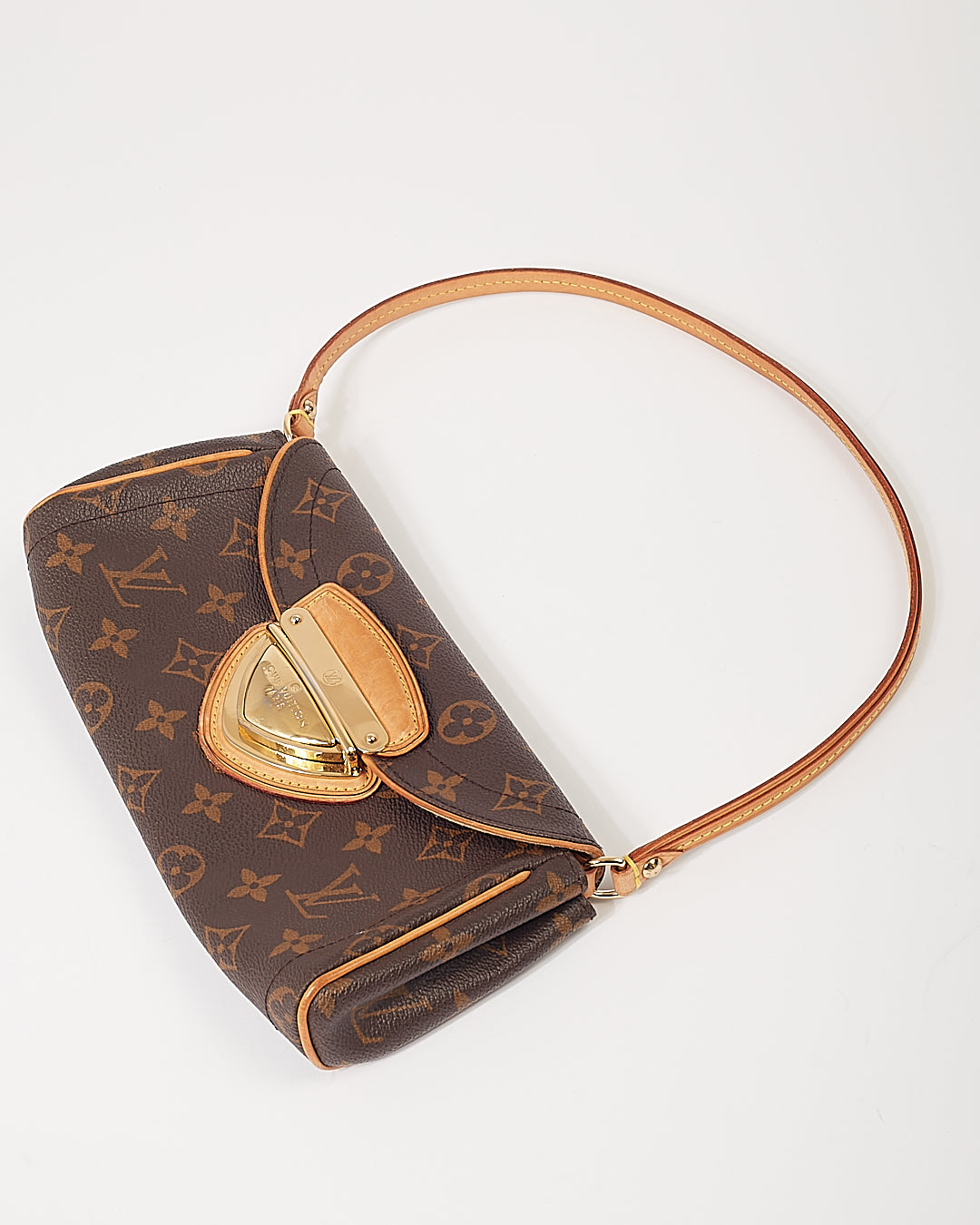 Louis Vuitton Monogram Canvas Beverly Shoulder Clutch Bag