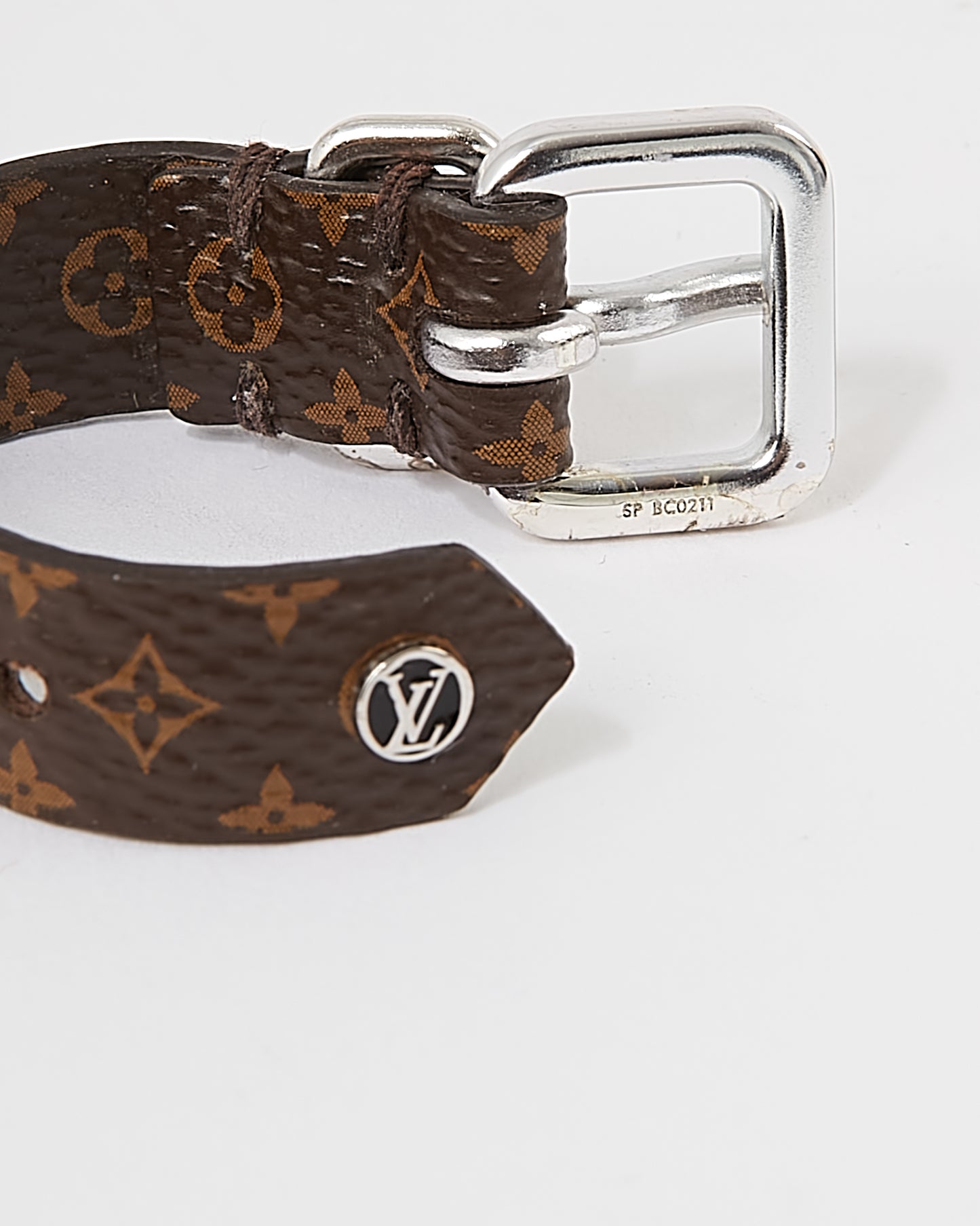 Bague de ceinture à boucle en toile monogram Louis Vuitton