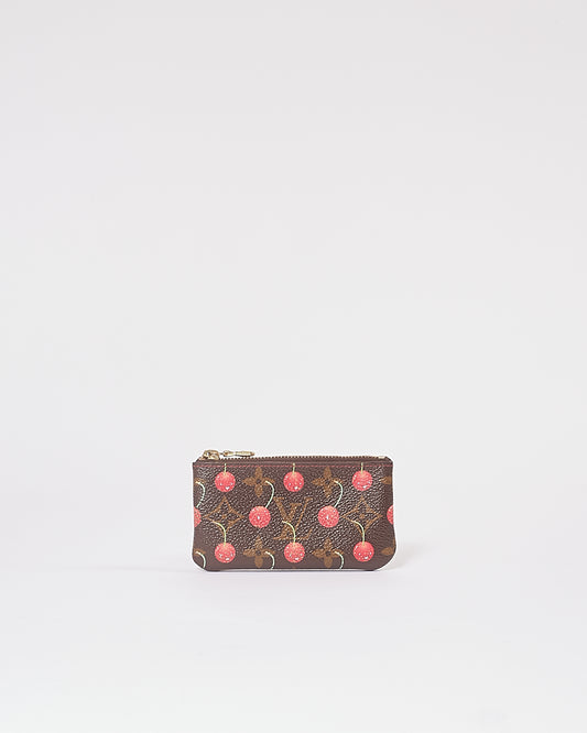 Louis Vuitton Monogram Canvas Cerises Cherry Key Pouch